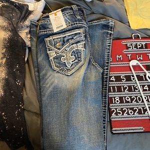 Brand new with tags rock rival jeans size 26